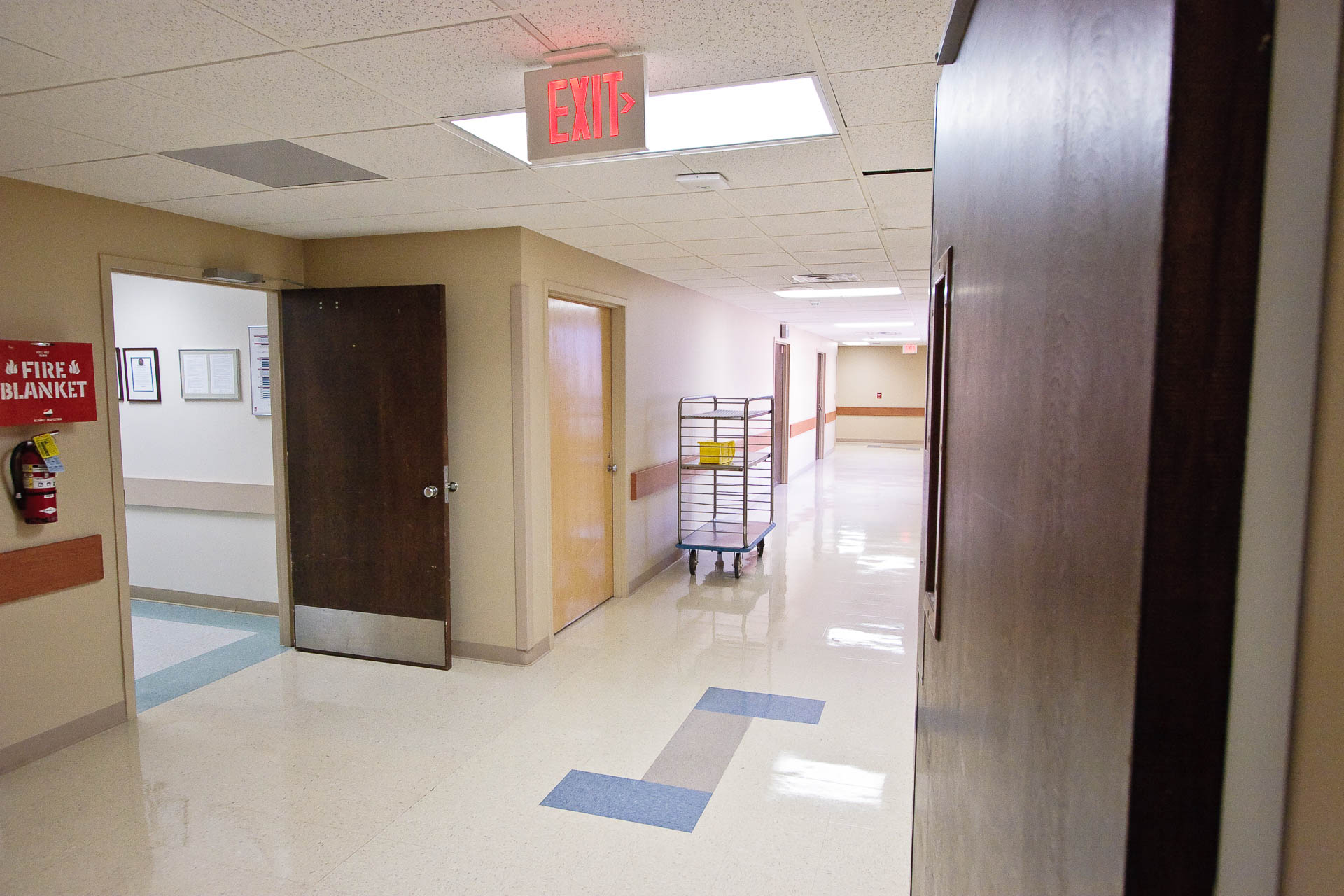 St Vincents ICU Corridor