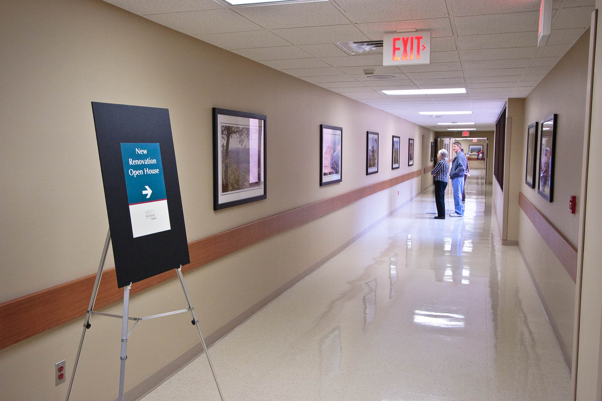 St Vincents ICU Corridor