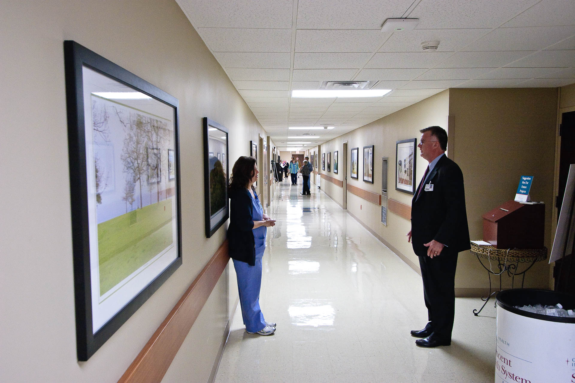 St Vincents ICU Corridor