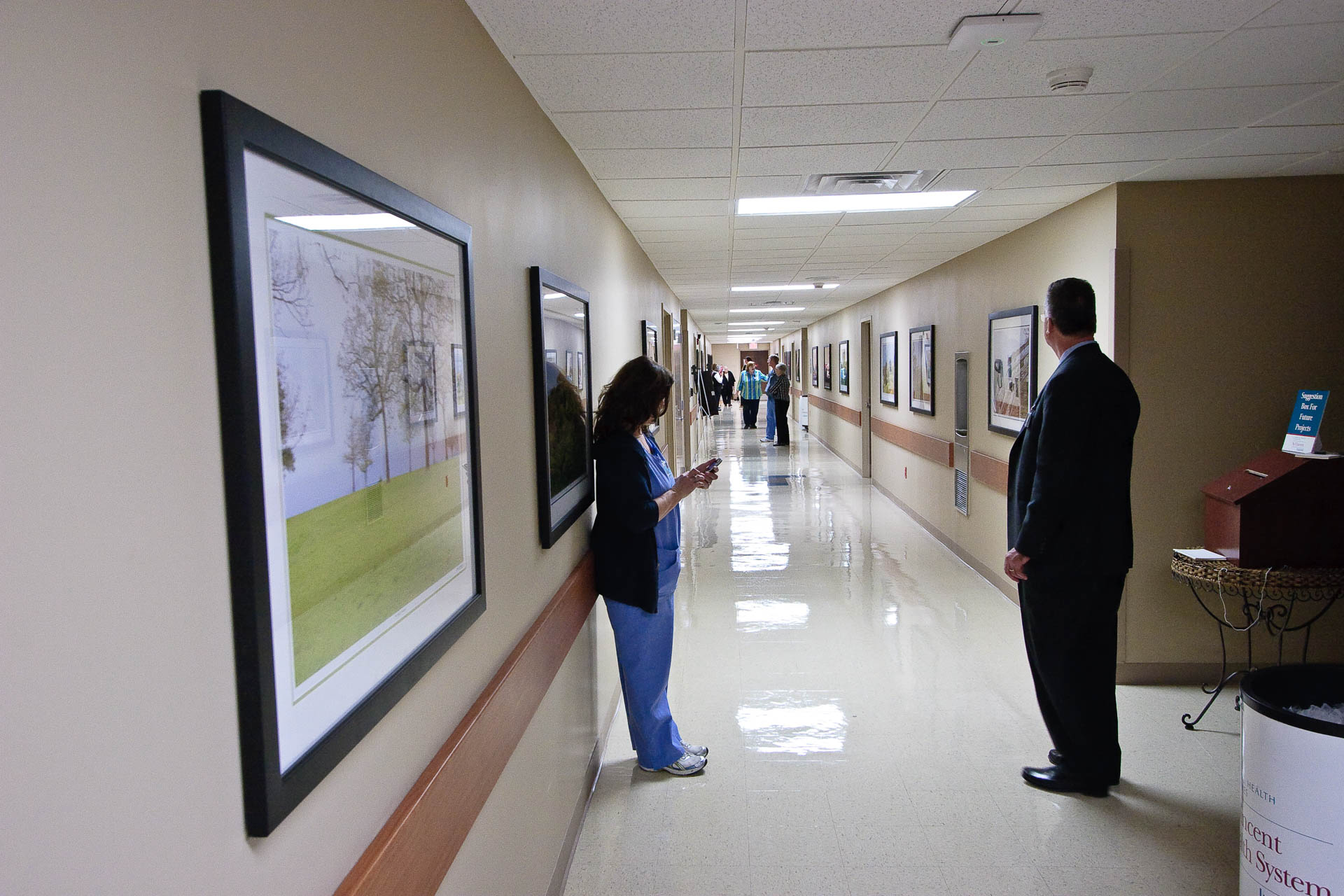 St Vincents ICU Corridor