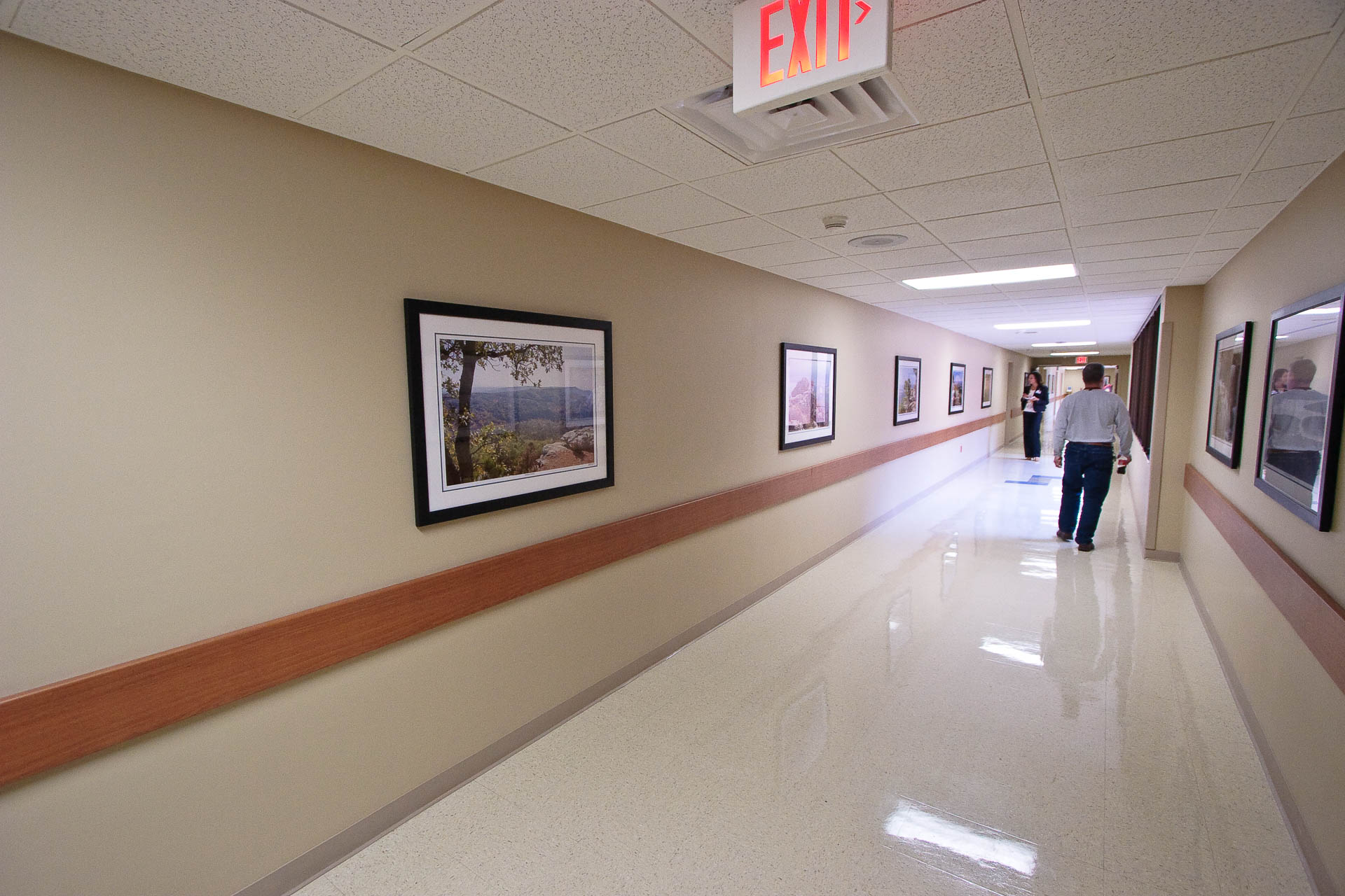 St Vincents ICU Corridor