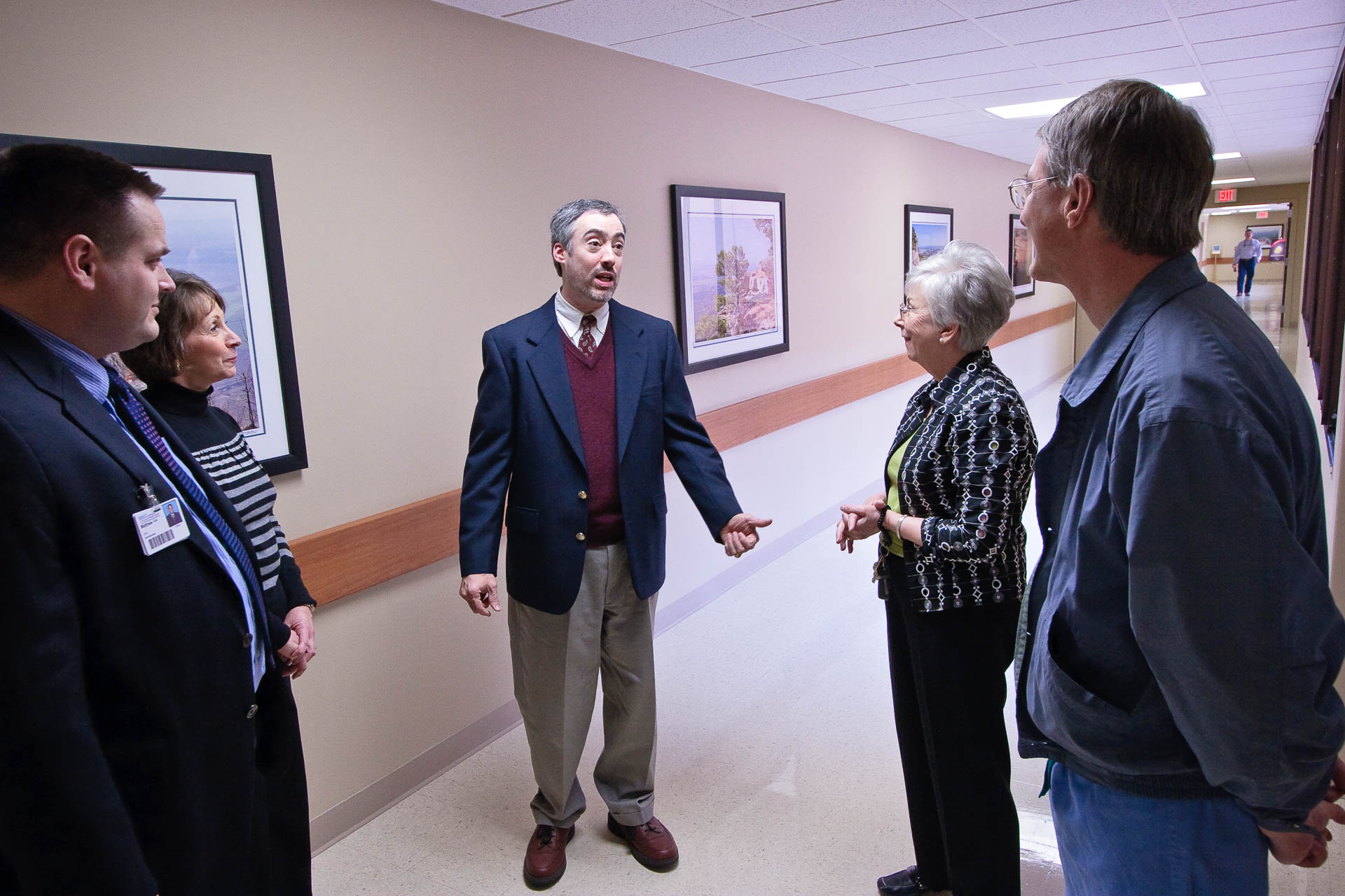 St Vincents ICU Corridor