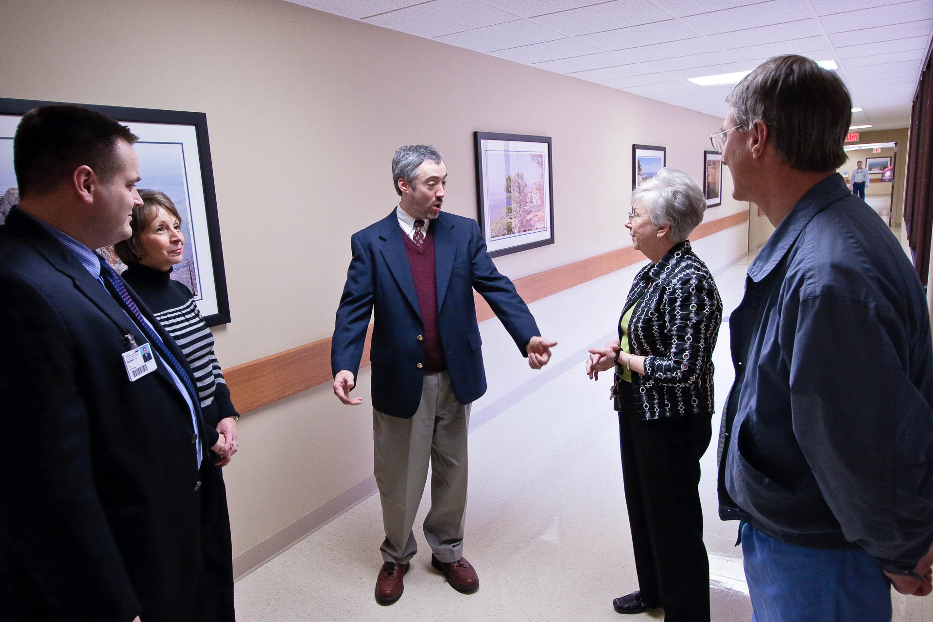 St Vincents ICU Corridor