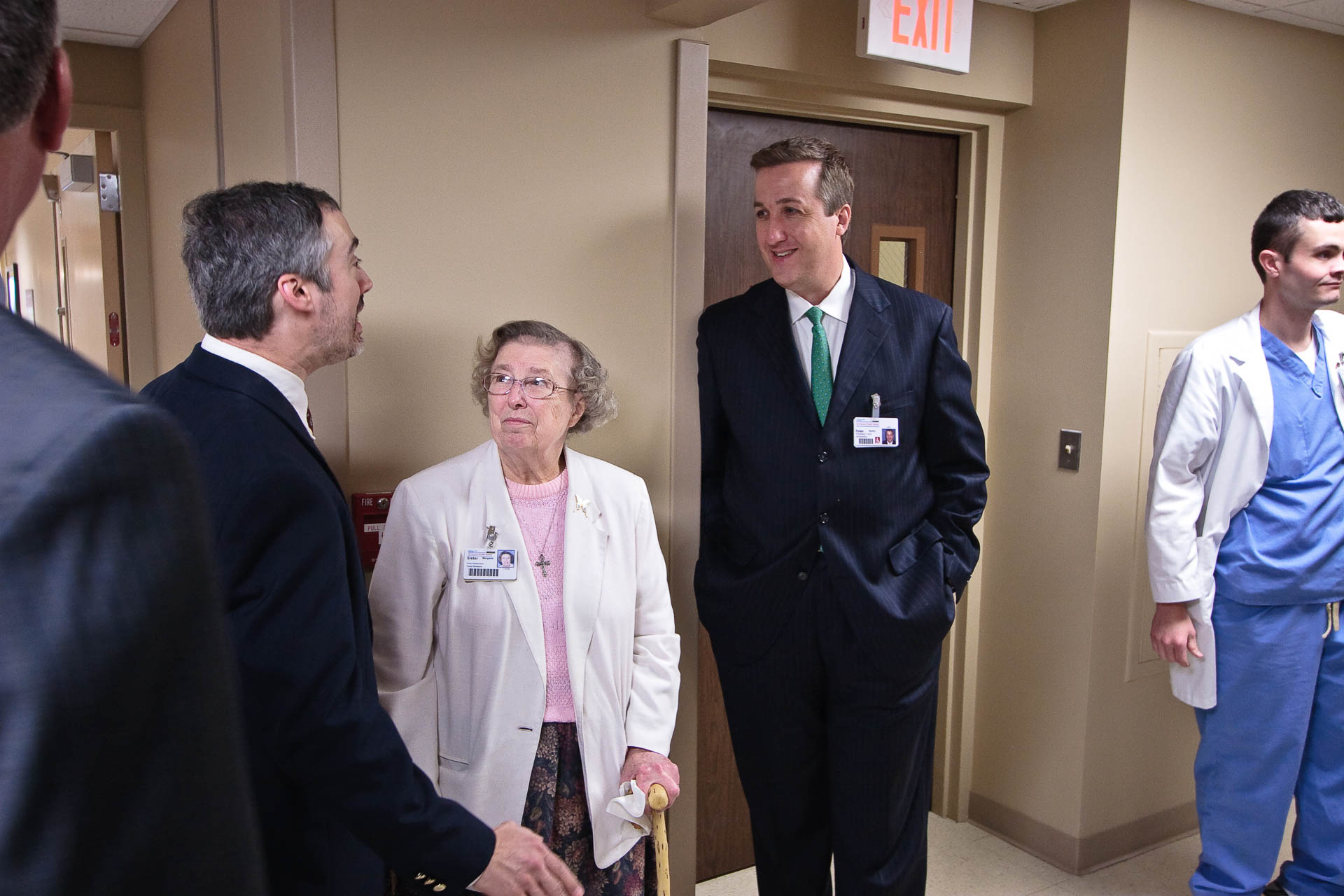 St Vincents ICU Corridor