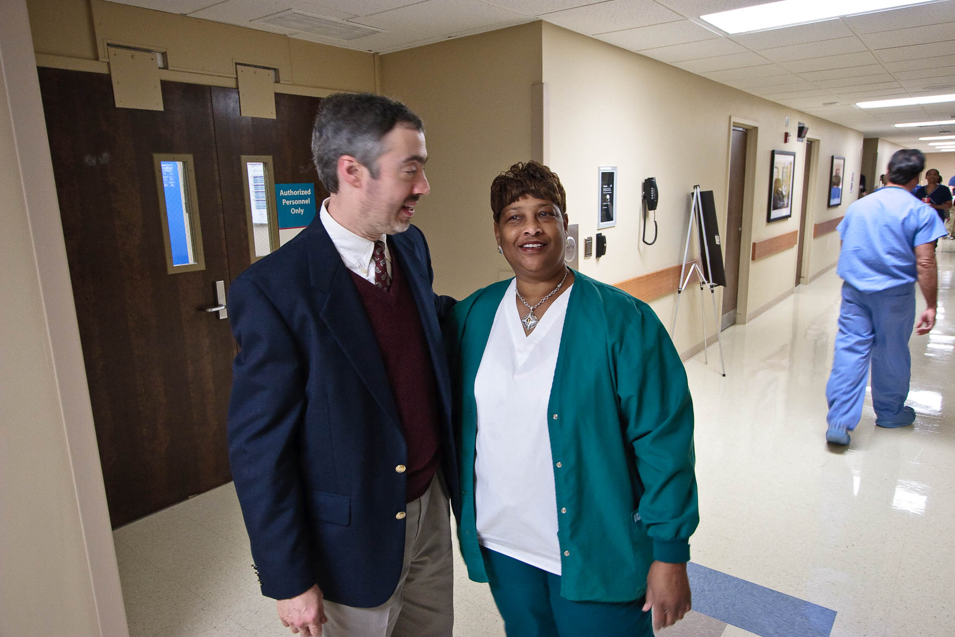 St Vincents ICU Corridor