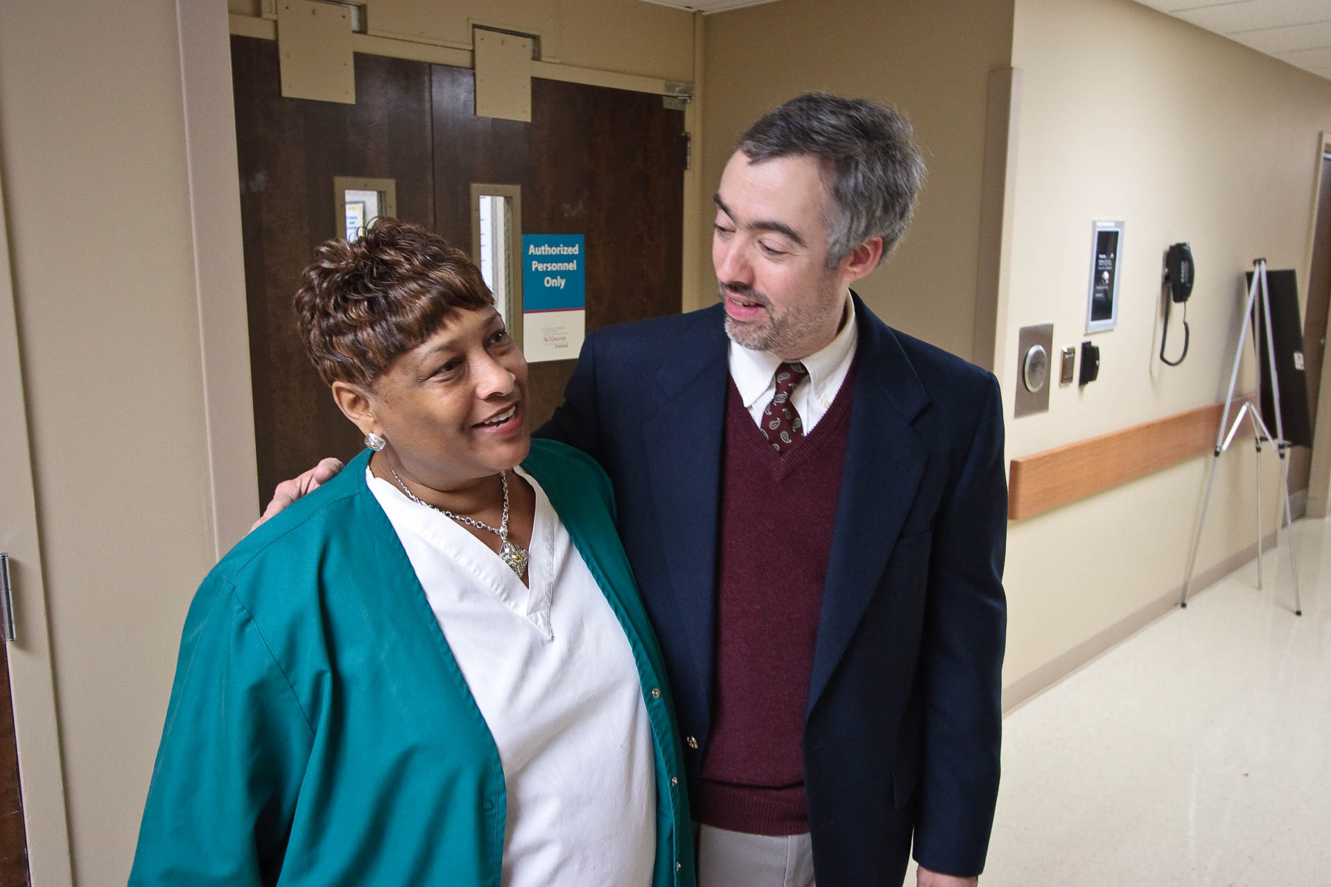 St Vincents ICU Corridor