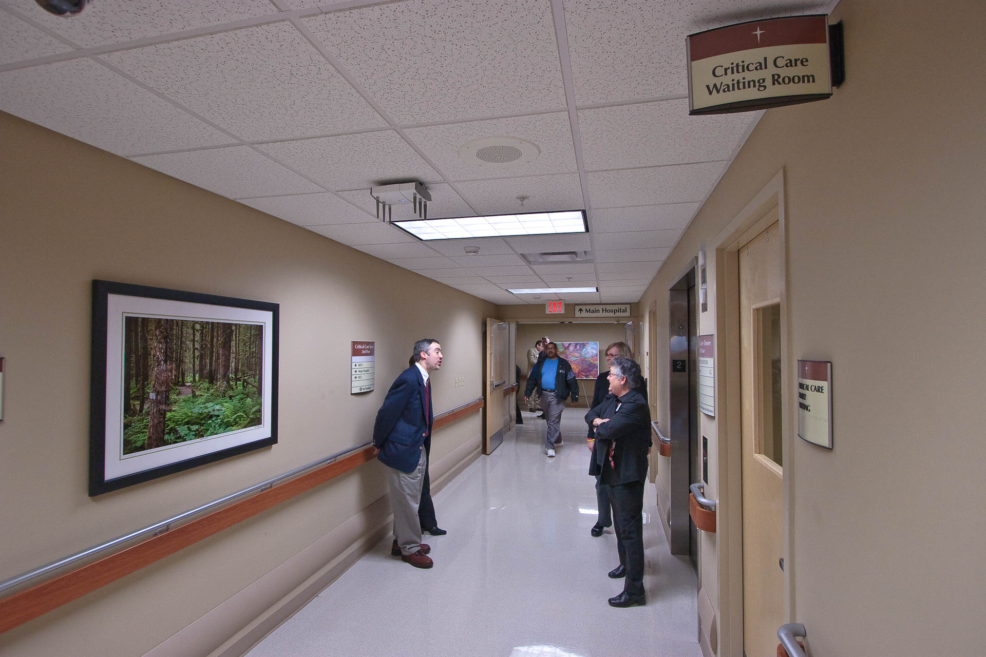 St Vincents ICU Corridor