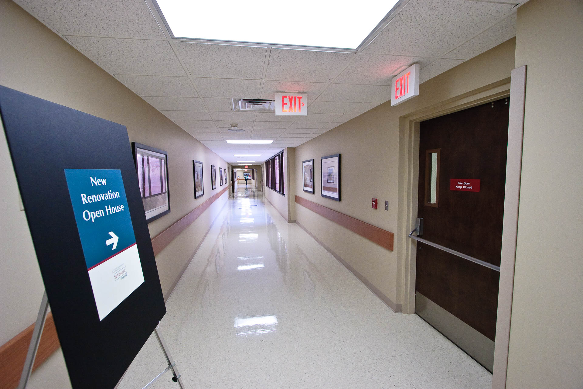 St Vincents ICU Corridor