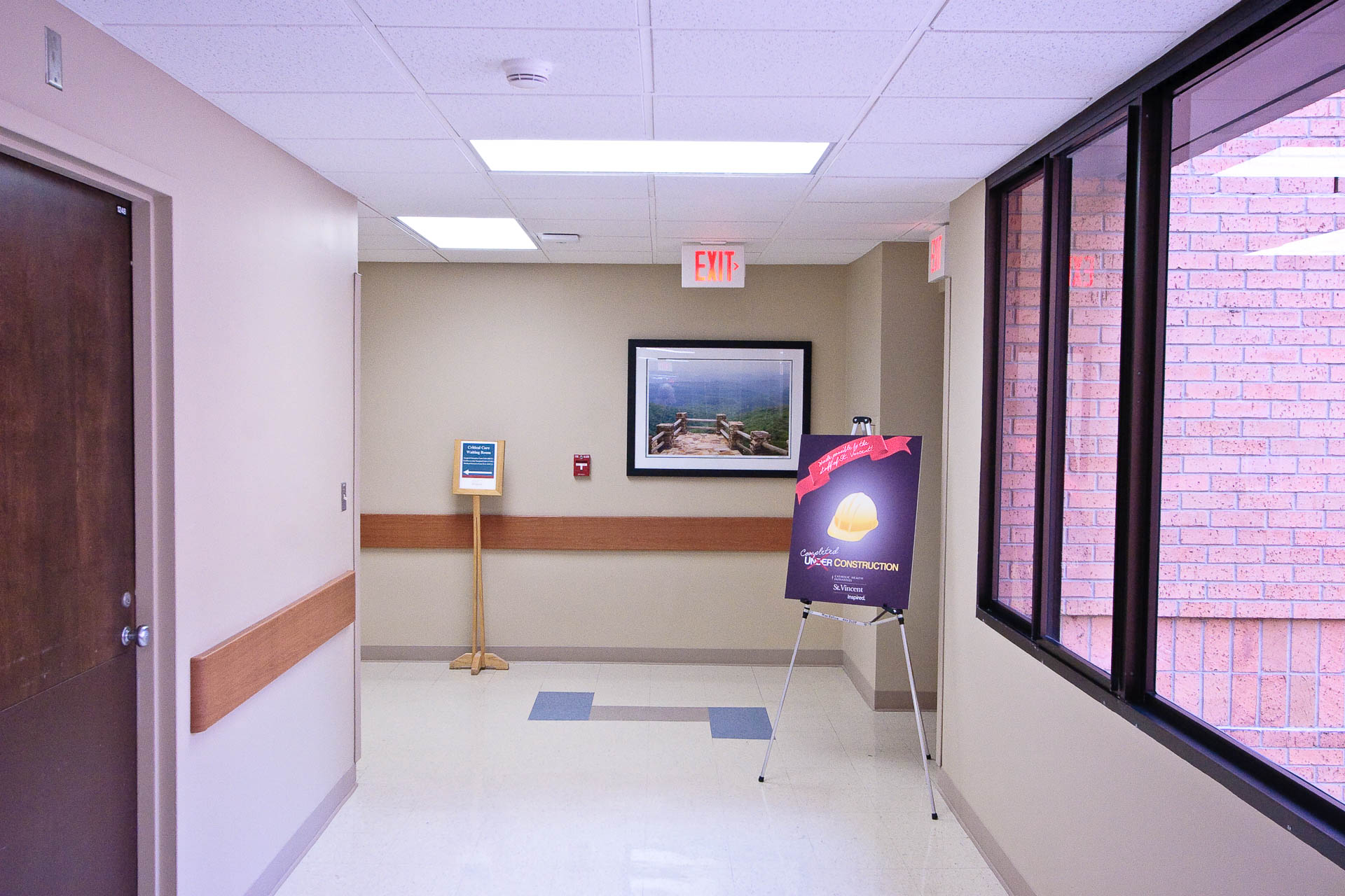 St Vincents ICU Corridor