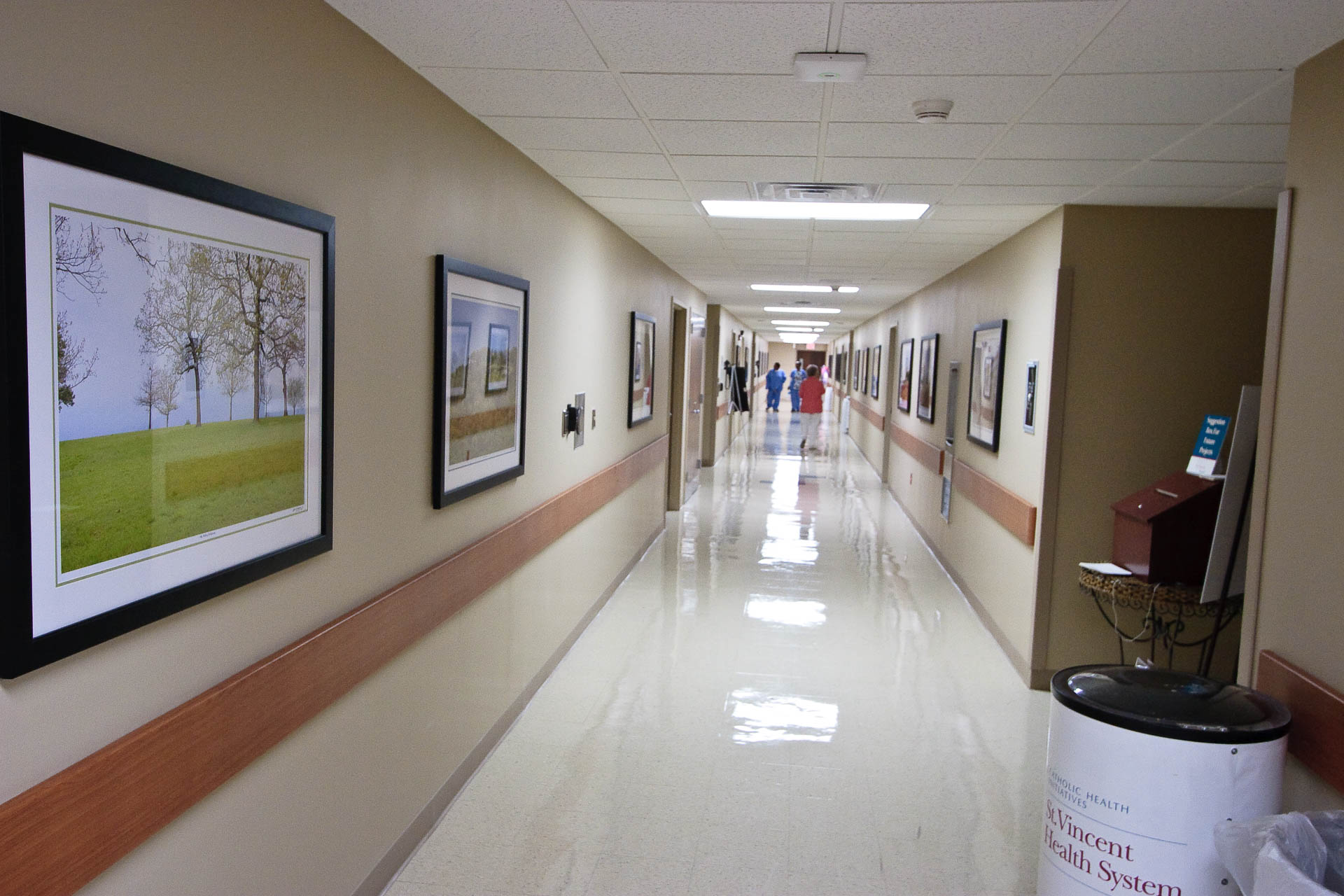 St Vincents ICU Corridor