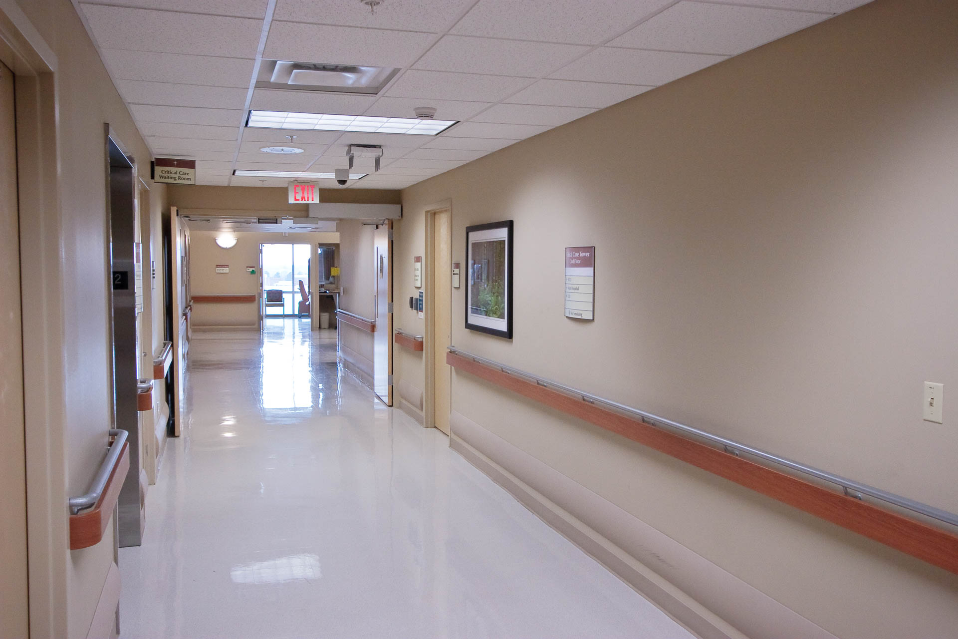 St Vincents ICU Corridor