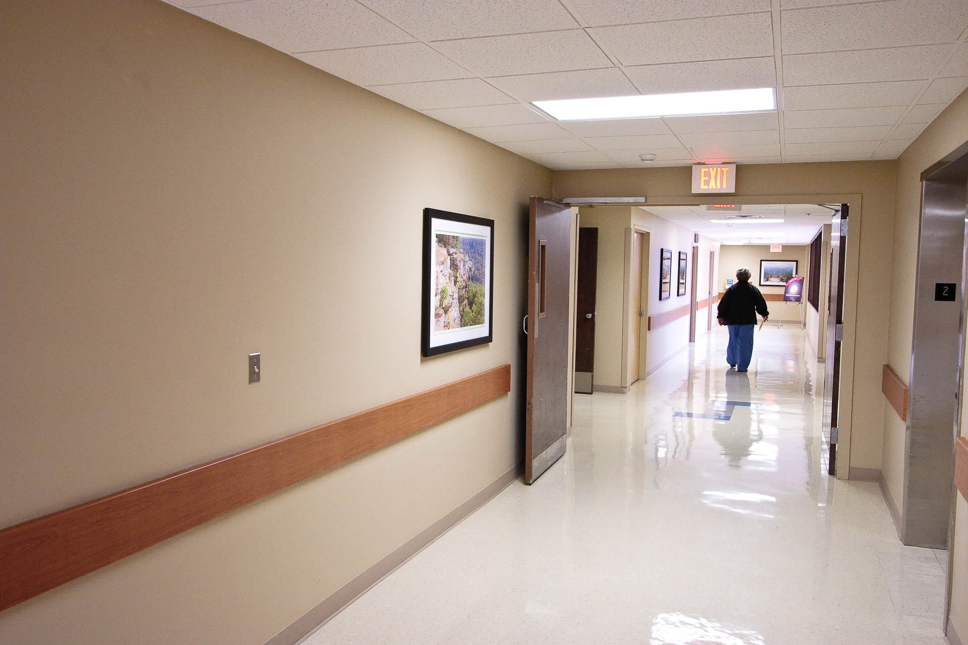 St Vincents ICU Corridor