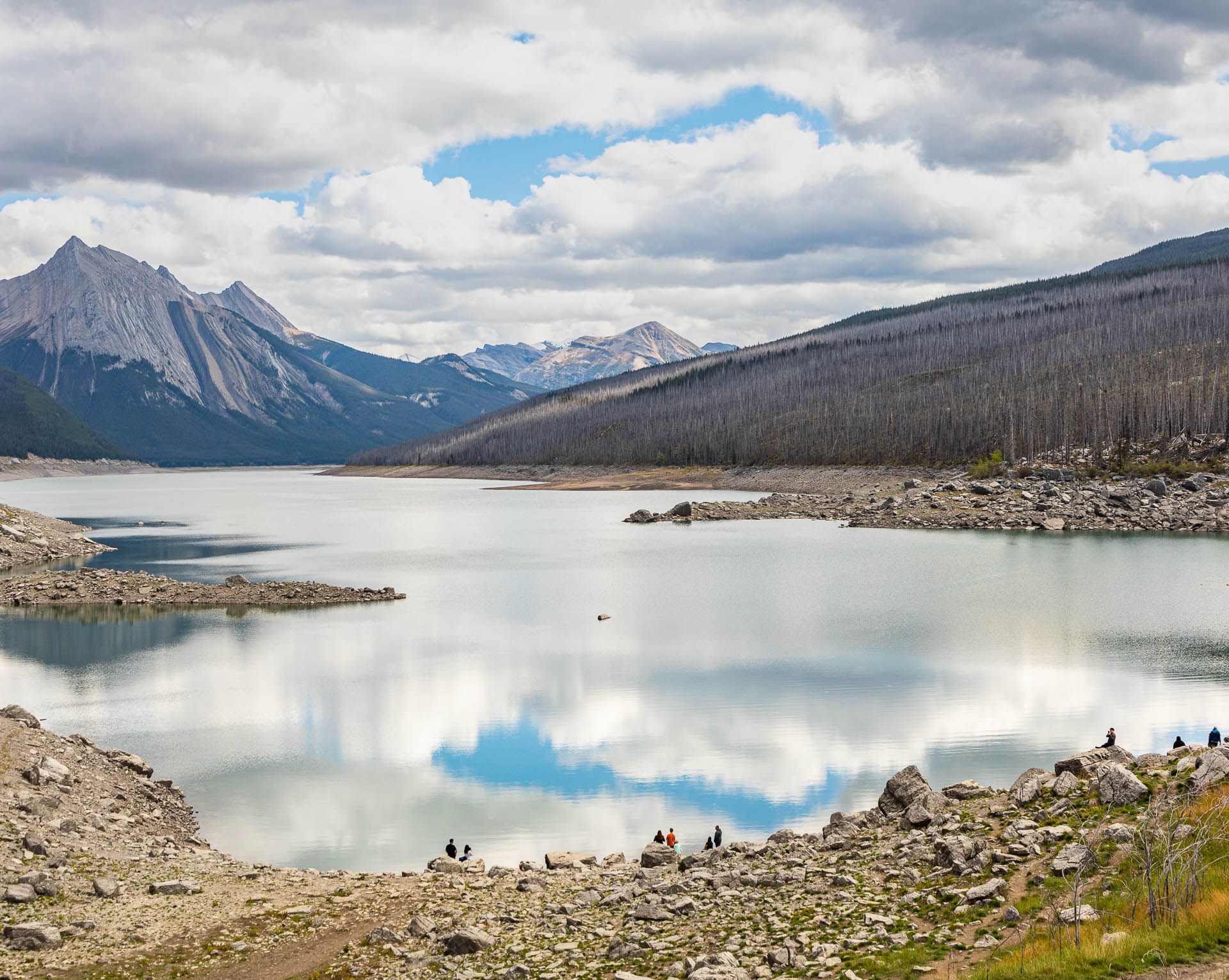 Medicine Lake, Jasper, Alberta, Canada